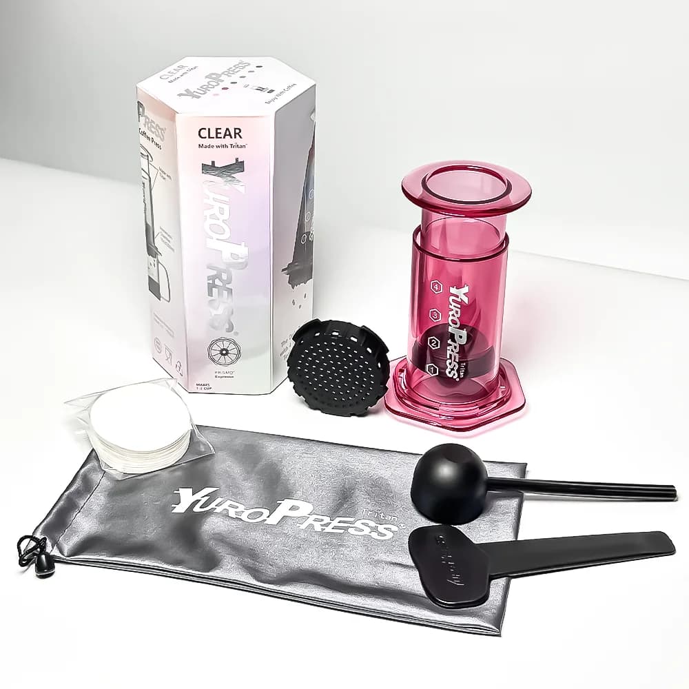 Bærbar espressomaskin med French Press