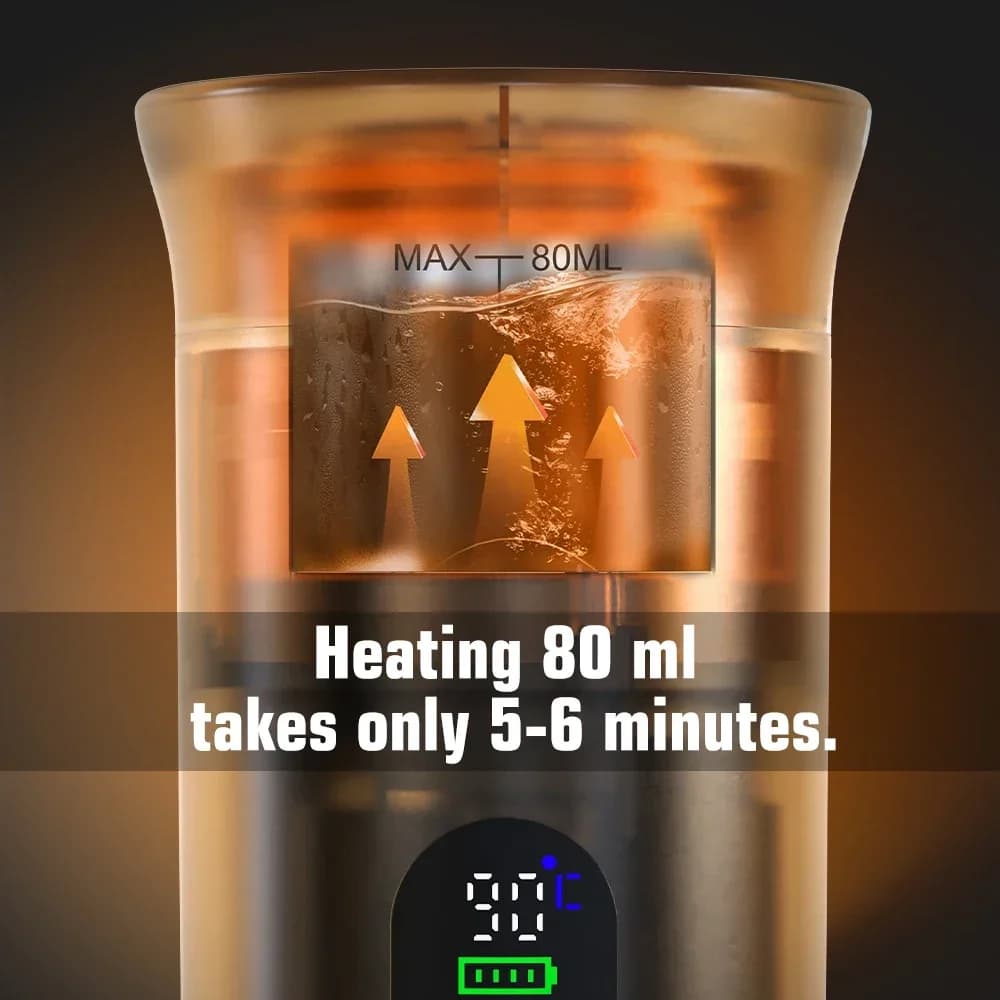 Bærbar espressokaffemaskin 3-i-1